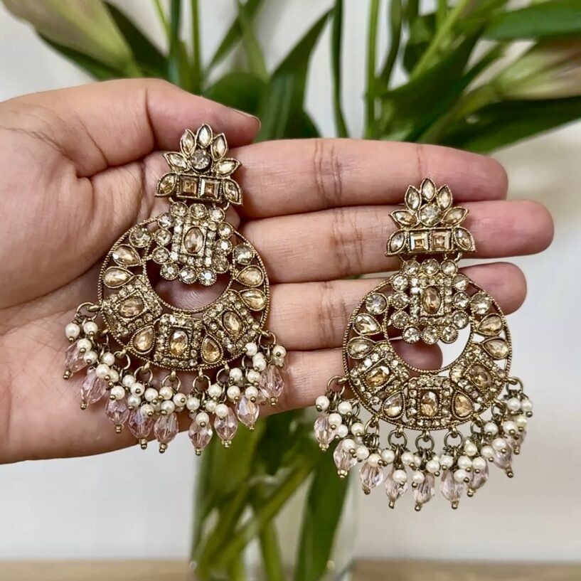 Reena Crystal Earrings
