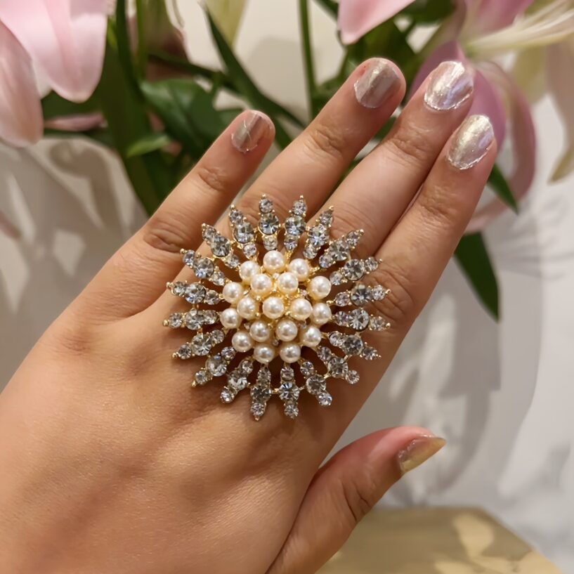 Ahana Crystal Ring
