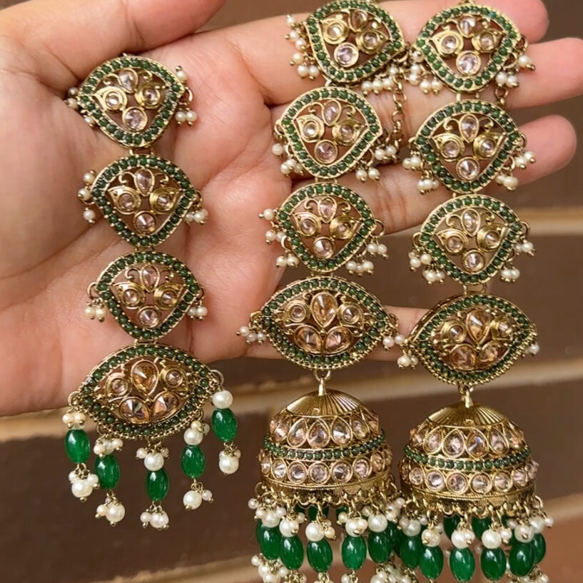 Zoha Earrings Tikka Set