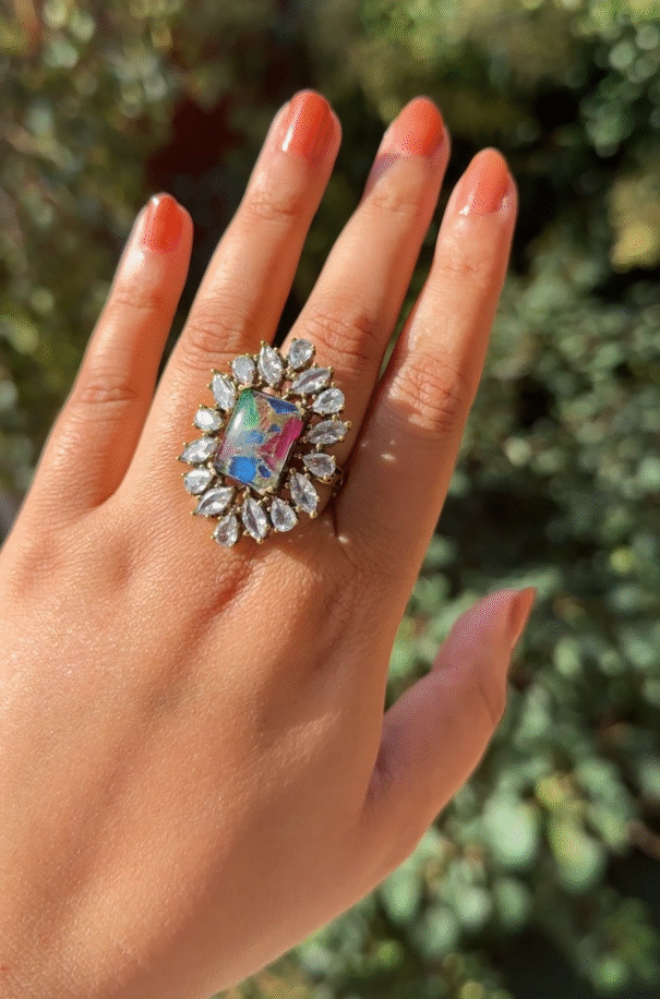 Marble Ring ( Multicolor)