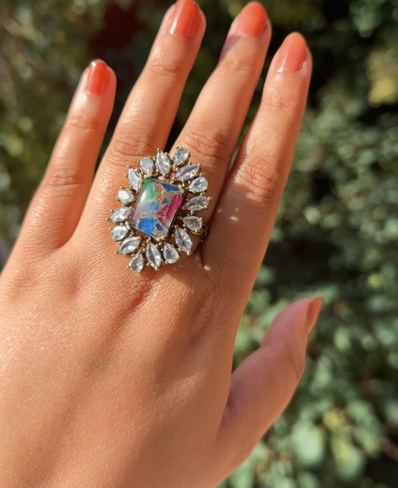 Marble Ring ( Multicolor)