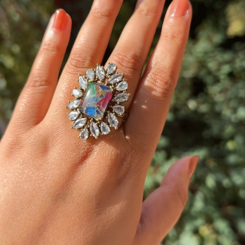 Marble Ring ( Multicolor)