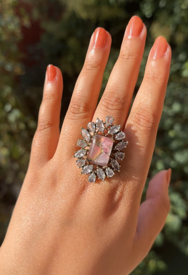 Marble Ring (Pink)