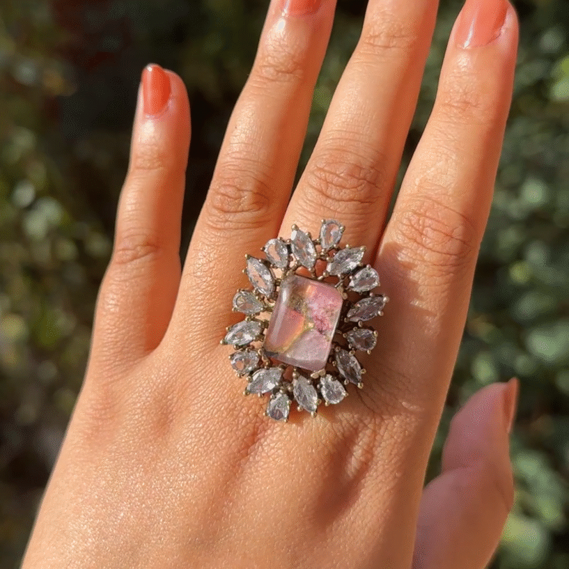 Marble Ring (Pink)
