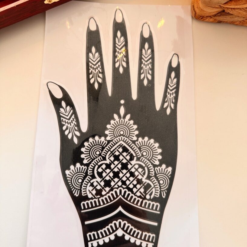 Ashi Heena mehndi Stencil ( Set of 2)