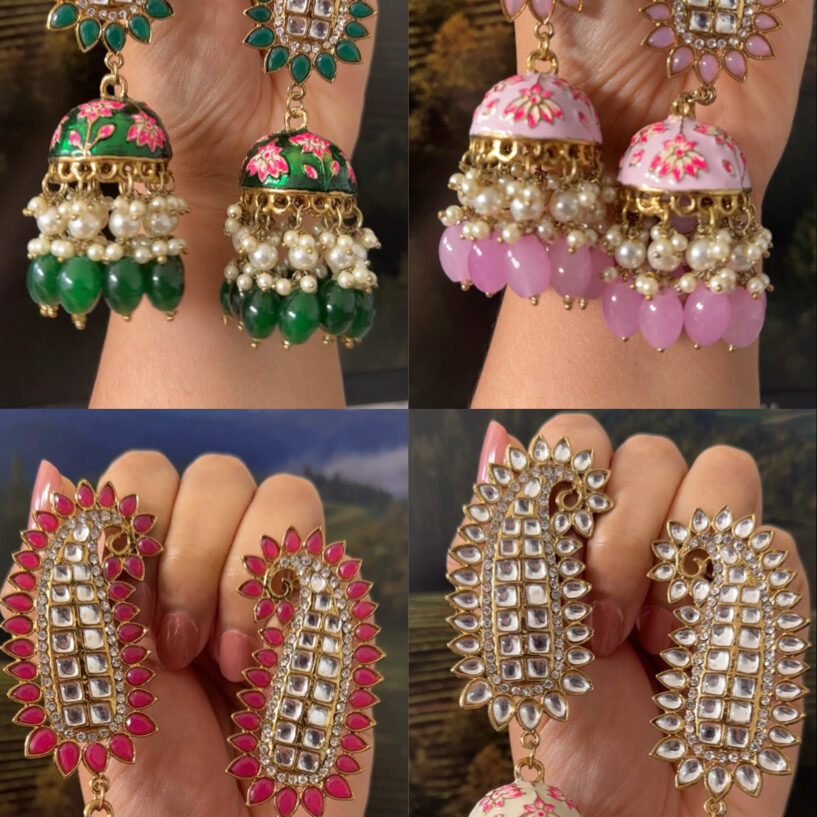 Meena Kundan Jhumki