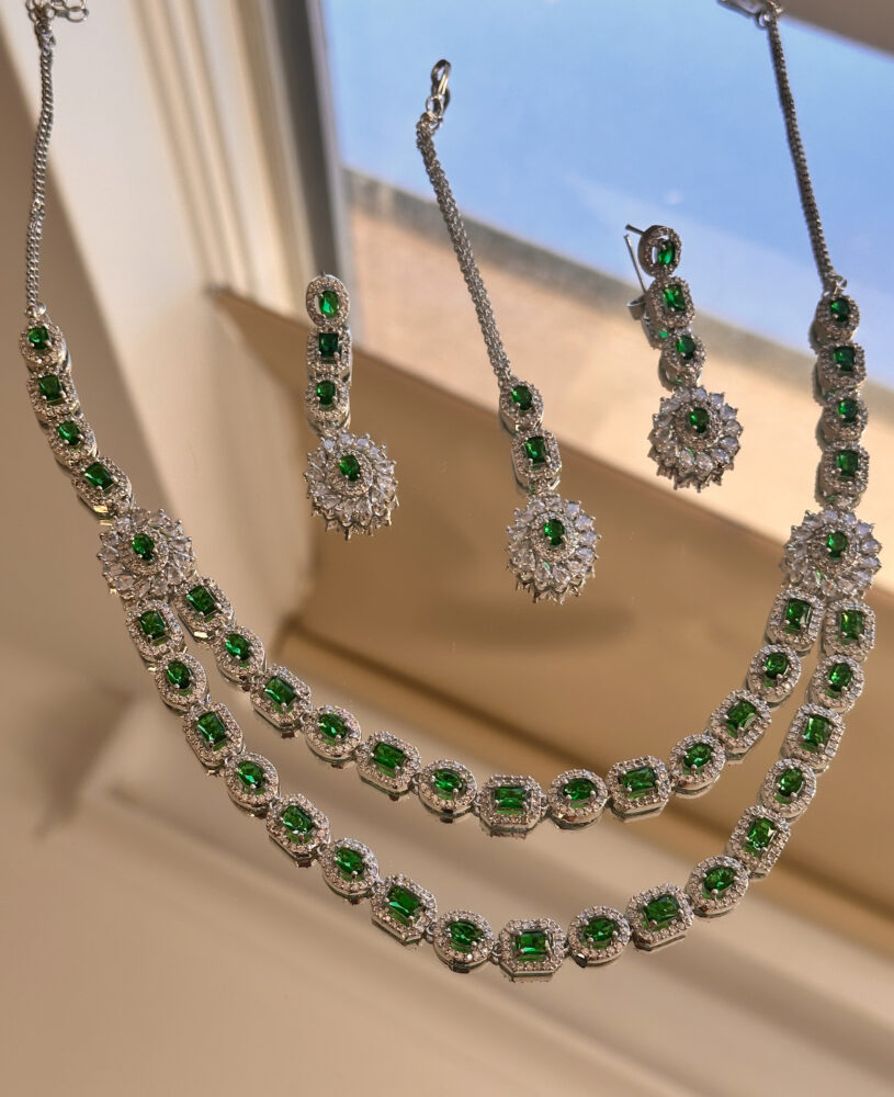 Sarika 2 Layer AD Set (Green)