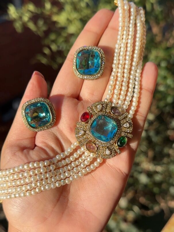 Palki Swarovski Style Set