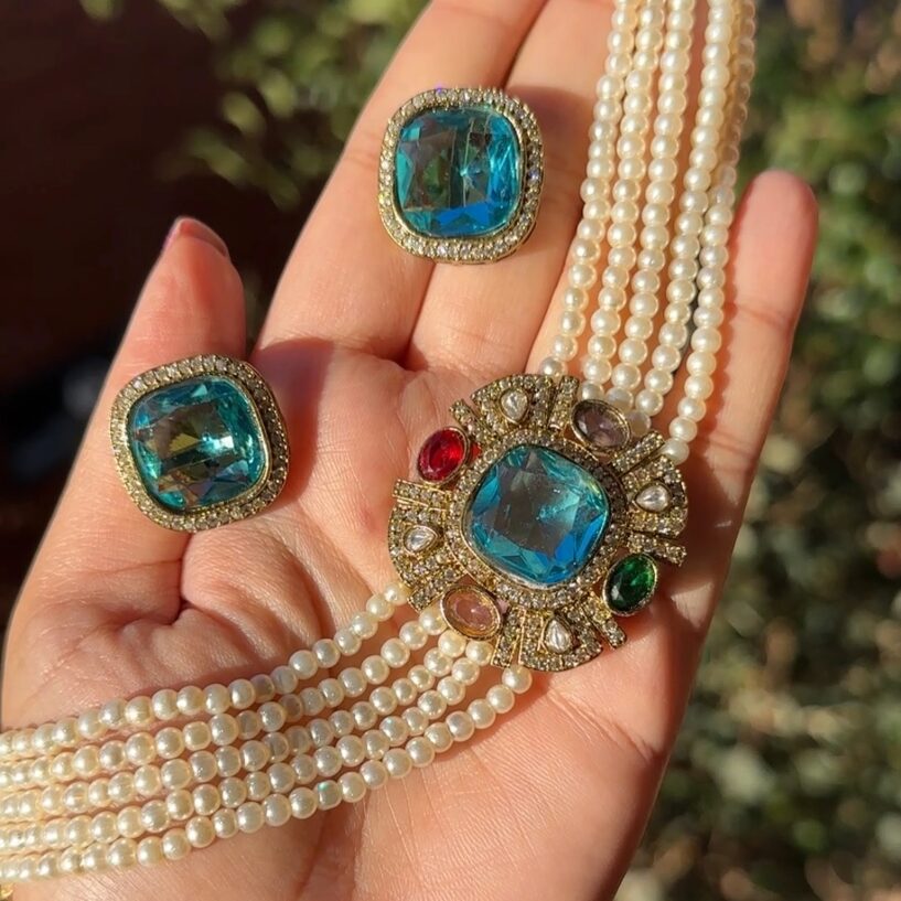 Palki Swarovski Style Set