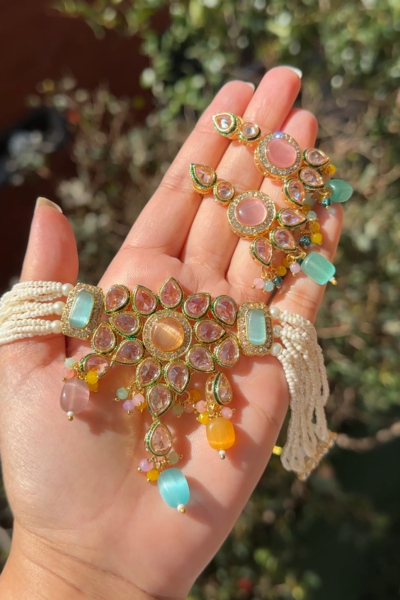 Ambika Necklace (Multicolor)