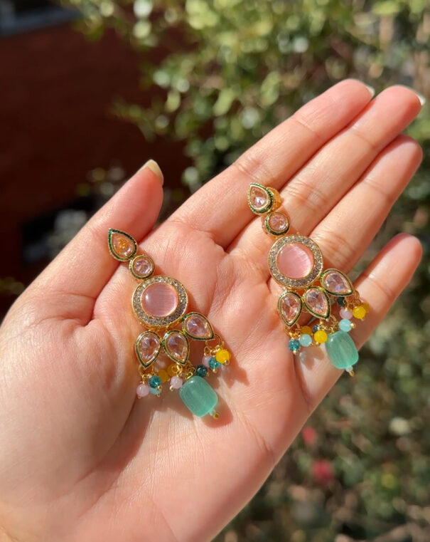 Ambika Necklace (Multicolor) - Image 2