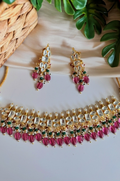 Suhana Pachi Necklace Set