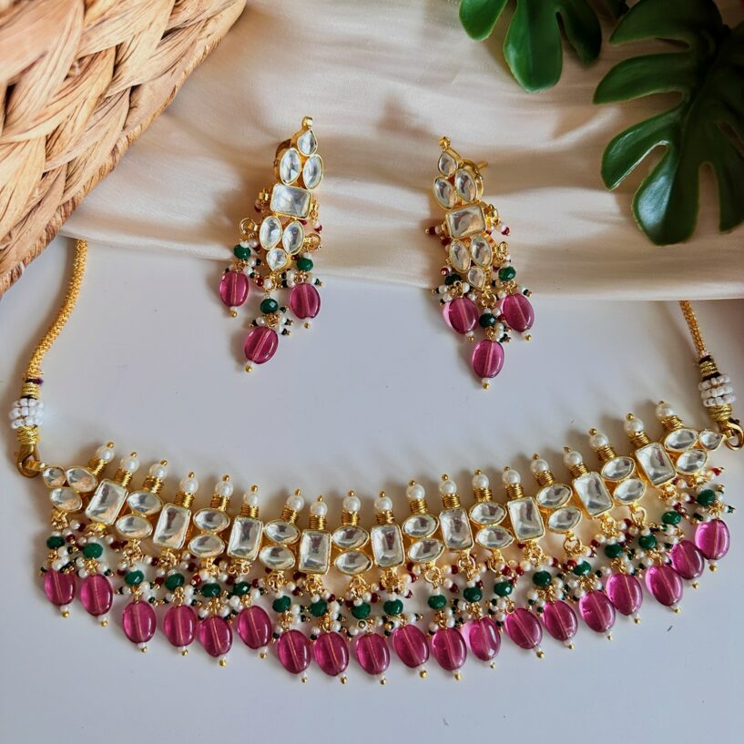 Suhana Pachi Necklace Set