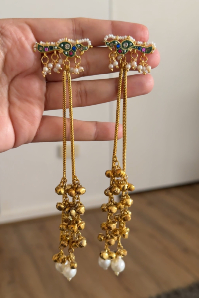 Panchi Kashmiri Ghungroo Earrings