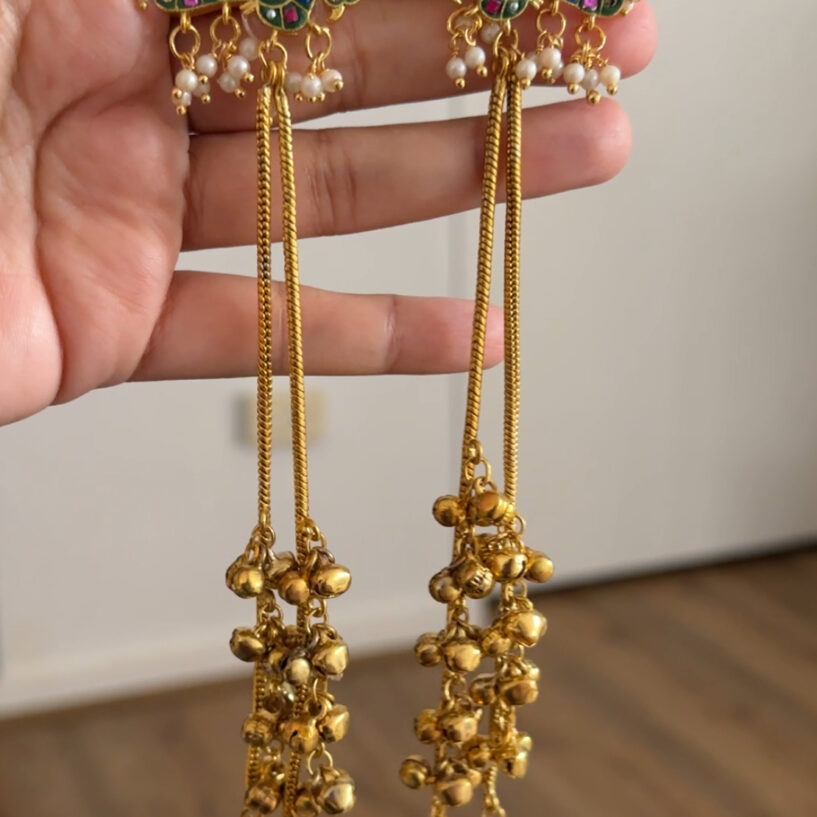 Panchi Kashmiri Ghungroo Earrings