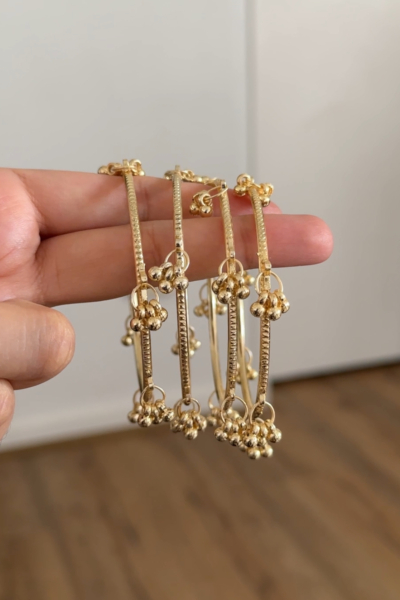 Ghungroo Bangles(Set of 4)