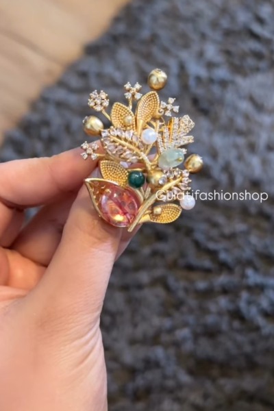 Premium Handmade Kundan Ring