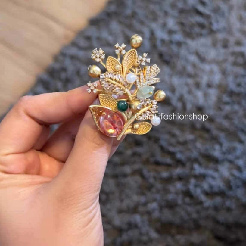 Premium Handmade Kundan Ring