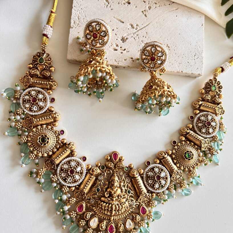 Reva Temple Necklace Set