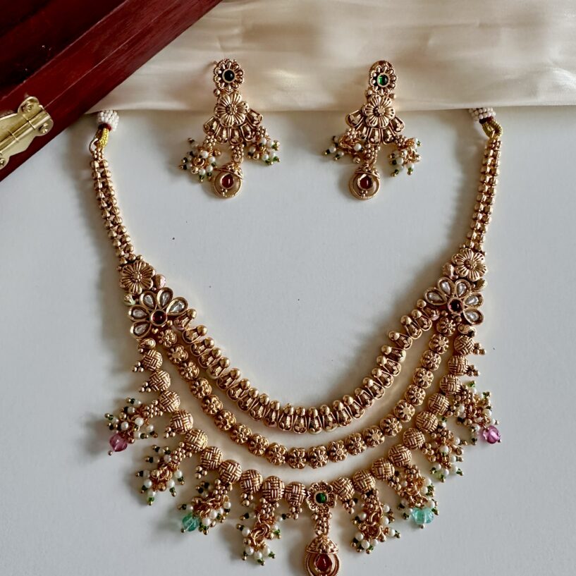 Parvati Layered Necklace Set